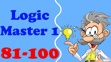 Logic Master 1 level 81-100 Walkthrough