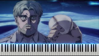 Download Lagu Attack on Titan Final Chapter OST - AoTs3-PF2 [Piano Tutorial + sheet]