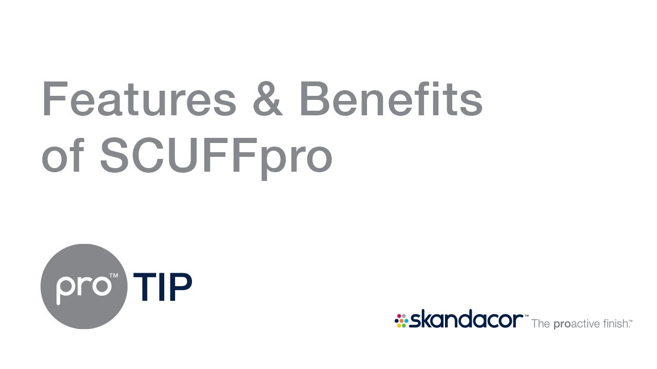 proTIP #9: Features & Benefits of SCUFFpro