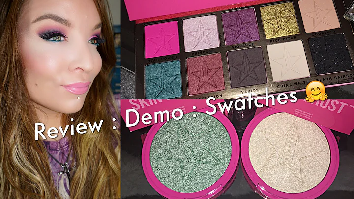 Jeffree Star Cosmetics Beauty Killer Palette & Skinfrost : Review : Demo : Swatches