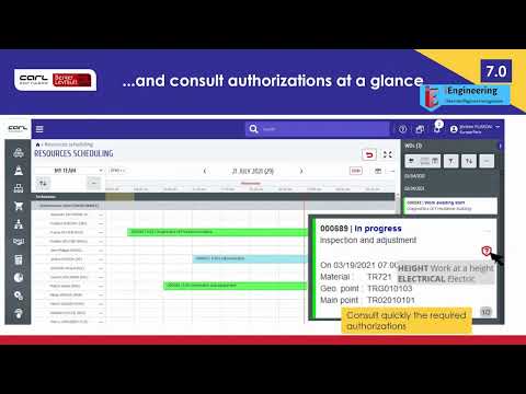 CMMS V7 0 #2 Resources Scheduling