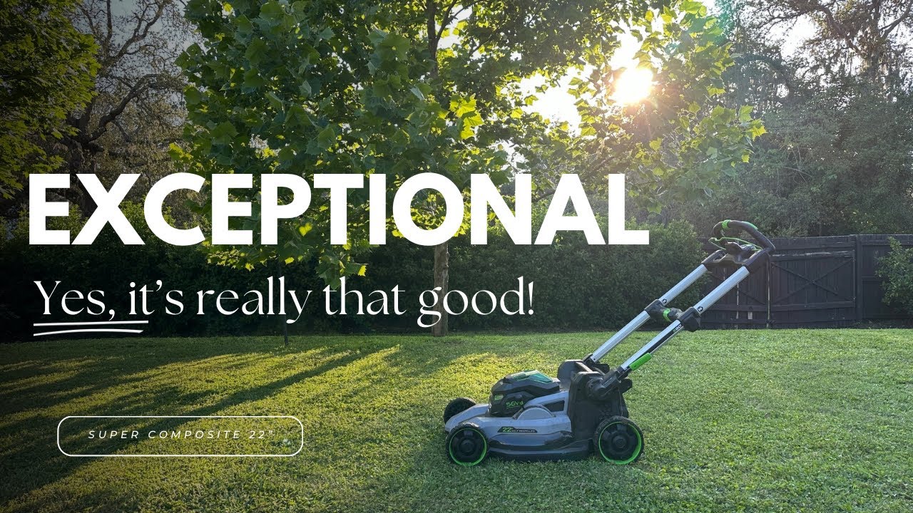 EGO Super Composite Mower Comprehensive Review & Torture Test