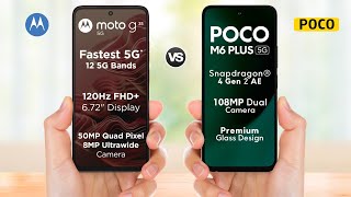 Moto G35 5G Vs Poco M6 Plus 5G Full Comparison