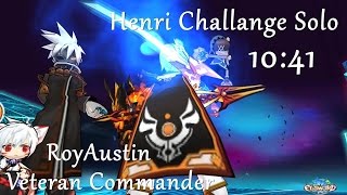 [Elsword Void] Henir challenge Solo 10:41 - Veteran Commander
