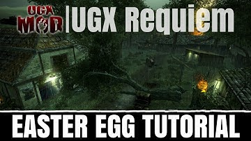Call Of Duty Custom Zombies - "UGX Requiem" EASTER EGG TUTORIAL