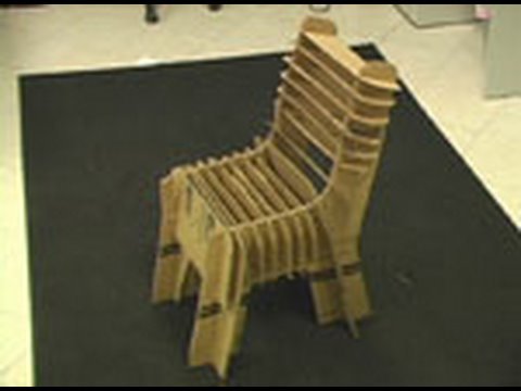 Crazy Cardboard Chair Youtube