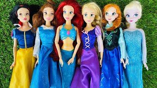 Looking for Disney Princess Dresses DIY Miniature Ideas for Barbie Wig, Dress, Faceup, and More! DIY