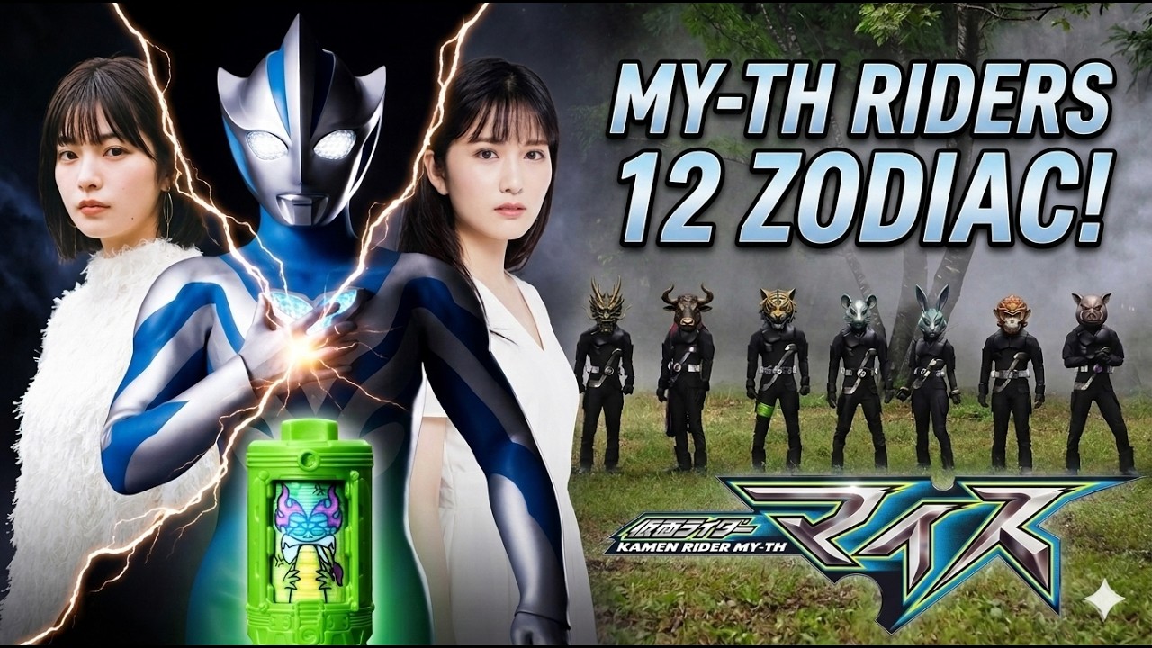 特撮情報】Kamen Rider My-Th 12 Zodiac Rider！Ultraman Teo Rumor