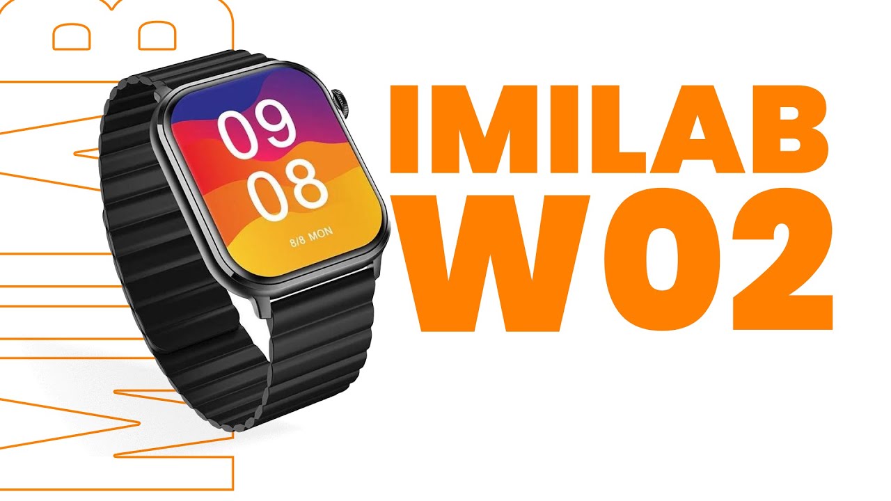 Xiaomi imilab w02 bluetooth calling smart watch Clearance