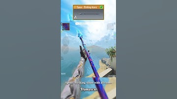 New Legendary Spear Striking Azure with all camo