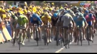 Tour De France 2013 7. Etapa Posledné Kilometre A Peter Sagan