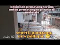 Review Pemasangan stejing untuk pasang plapon di malaysia, seperti panggung.