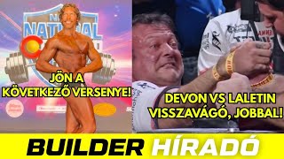 Videón Joe Baena kűrje, a 2. versenyére készül! Jön a Devon Larratt vs. Vitaly Laletin visszavágó
