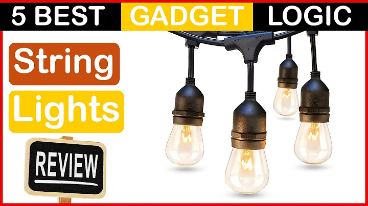 ✅ Best Outdoor String Lights On Amazon in 2023 🍳 Top 5 Tested [Buying Guide]