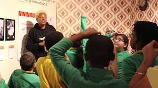 Bad Lay-Dee workshops at Hackney Museum about African and Caribbean music