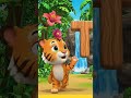 Letter T For Tiger #kidsvideo #cartoon #nurseryrhymes #shorts