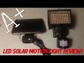 Review | Tool Shed 60 LED Solar Motion Light Review | Tool Shed 60 LED Solar Motion Light