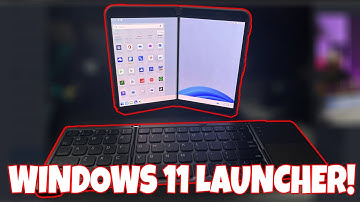 MICROSOFT SURFACE DUO 2 WINDOWS 11 LAUNCHER REVIEW! | WHAT COULD HAVE BEEN!