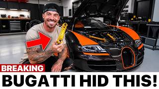 Mat Armstrong Found Something Hidden Inside His Bugatti Veyron That Shocked Everyone