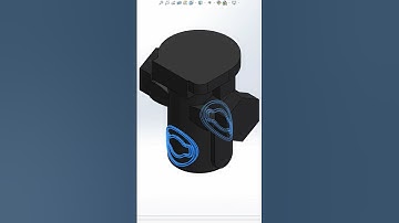 040 strainer_outerbody #solidworks #assemblydesign #shorts #animation #catia #3dmodeling
