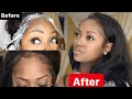 Watch me chemically burn..I mean relax my 4c edges| How to Relax edges.