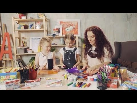 Арттерапия с детьми, создание маски. Erich Krause