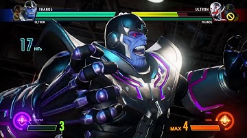Thanos corner combo- Marvel vs Capcom infinite