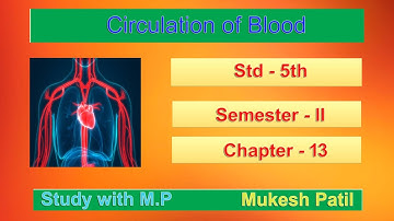 Circulation of blood l Textbook  lCh-13l Std-5 l EVS l Around us l GSEB l English Medium@StudywithMP