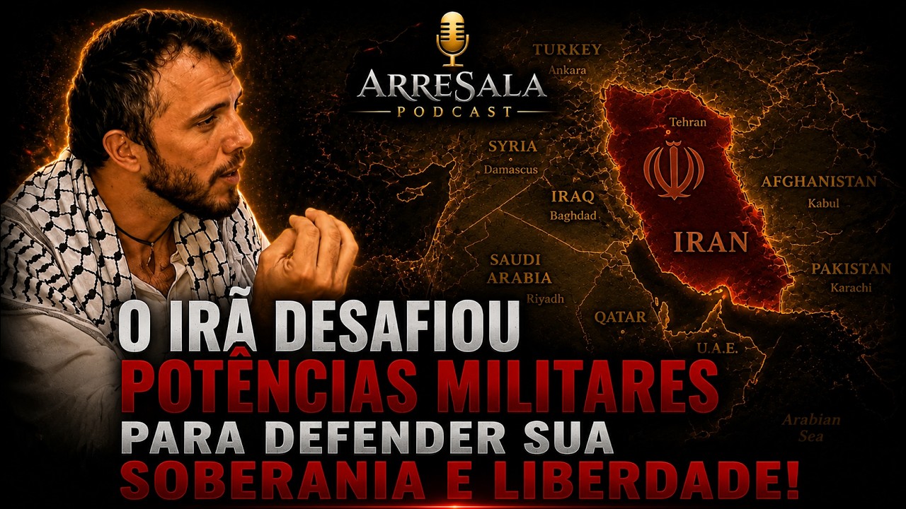 O IRÃ DEFENDEU SUA SOBERANIA E LIBERDADE // Corte do Arresala Podcast