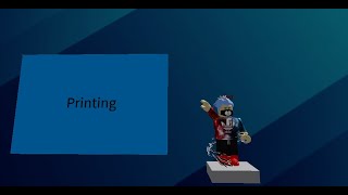 Roblox beginner scripting #2 (Printing)