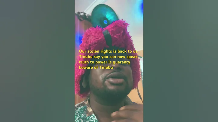 President bola Tinubu on democracy day say fredom of speech is guaranteed {be careful} #nigeria #lov