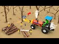 Diy tractor making wood saw machine science project sanocreator