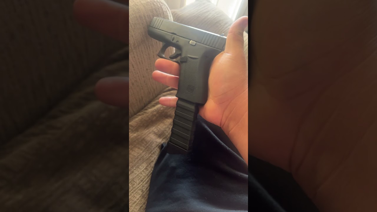 43x with extended mag for the range  