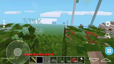 Minetest | something happened to my friend tree house (skyblock)