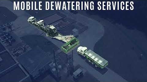Mobile Dewatering using a Belt Press