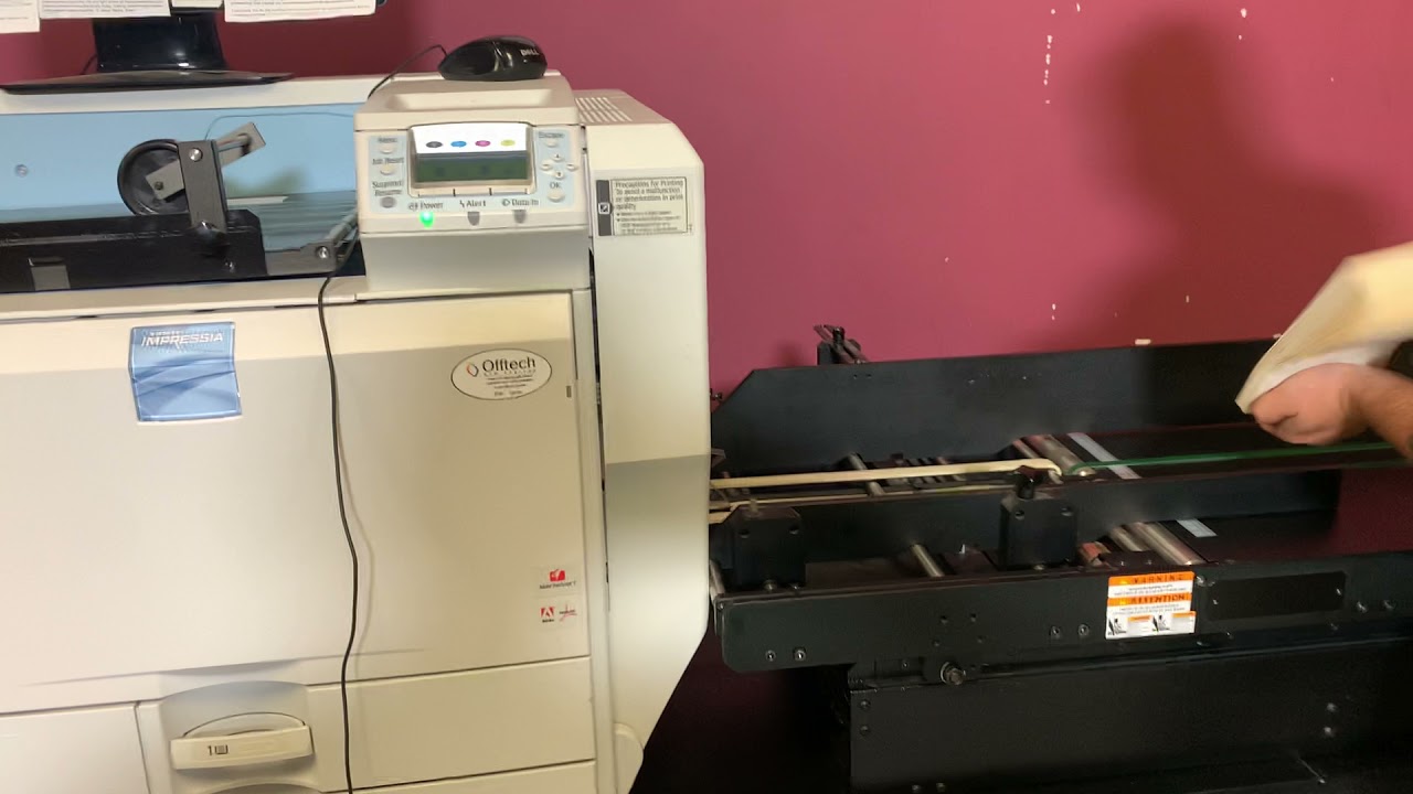 Xante Impressia High Speed Digital Press with Enterprise Envelope Feeder