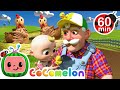 Old MacDonald | CoComelon/Lellobee City Farm, Sing Along Songs for Kids