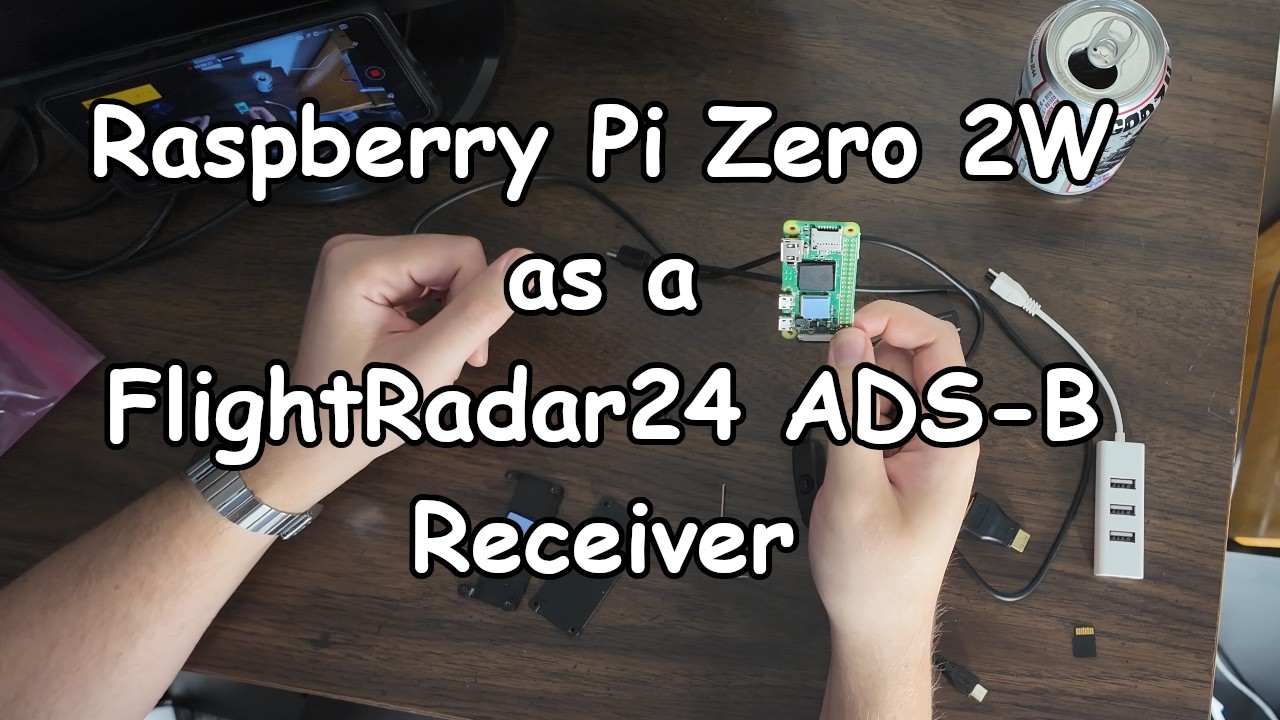 Using a Raspberry Pi Zero 2W as a Flightradar24 ADS-B Receiver 