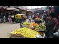 【インド】アグラの街（ジャマーマスジット周辺）　Street near Jama Masjid in Agra, India