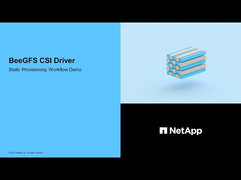 BeeGFS CSI driver   Static Provisioning Workflow