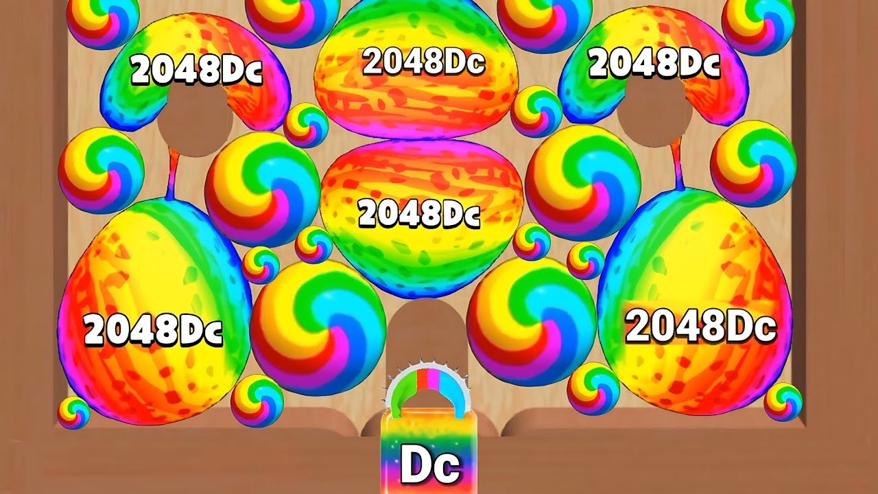 👹 Blob Merge 3d - jelly 2048 🆚 Sprunki thief puzzle 2048 balls | ASMR Gameplay part 56