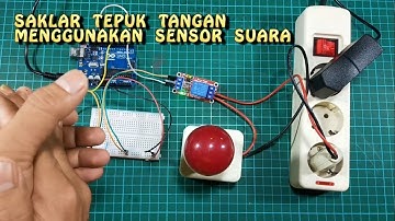 SAKLAR TEPUK TANGAN DENGAN SENSOR SUARA