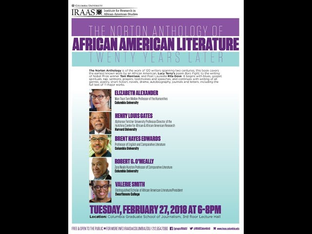 The Norton Anthology of African American Literature