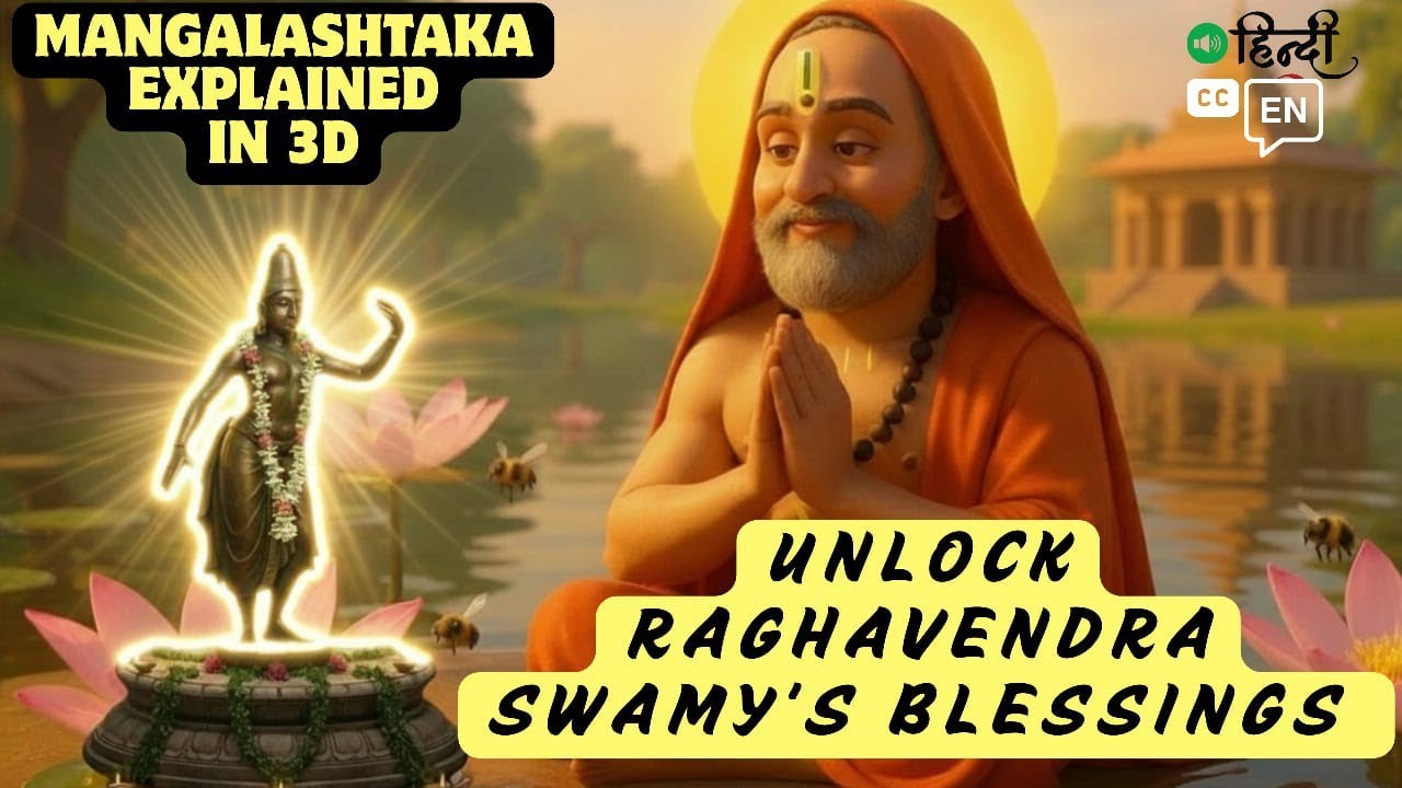 Raghavendra Mangalashtaka EXPLAINED in 3D: Unlock Divine Blessings |  श्री राघवेन्द्र मंगलाष्टक