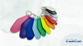 Sublimatie Sleutelhanger Diverse Vormen - Blanco textiel
