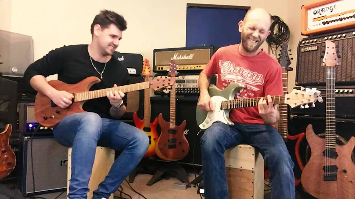 Partridge Guitars Emilio Kormanic & Justin Partridge quick improv