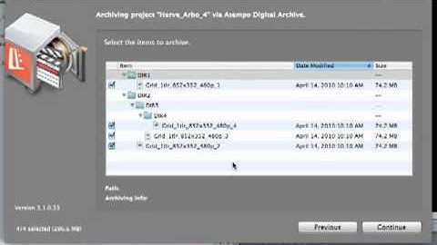 Atempo Digital Archive: How to Archive Projects from Final Cut Pro