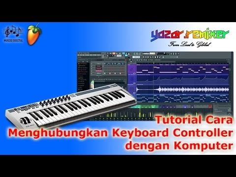 Tutorial Cara Menghubungkan Keyboard Controller dengan Komputer