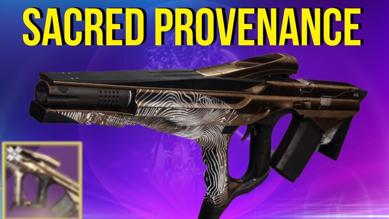 The Scared Provenance - Garden Of Salvation Pulse Rifle - Destiny 2 Shadowkeep