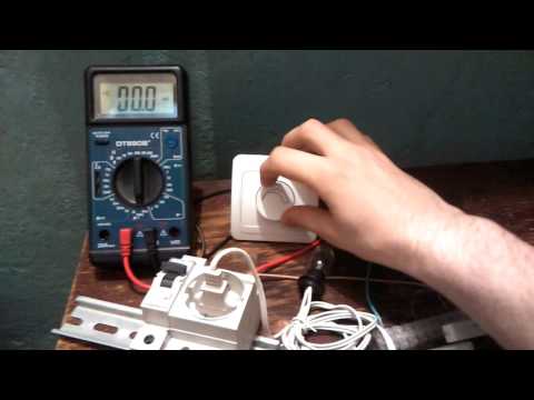 Тест ВДТ (УЗО) Legrand TX3 AC 30mA (403001)